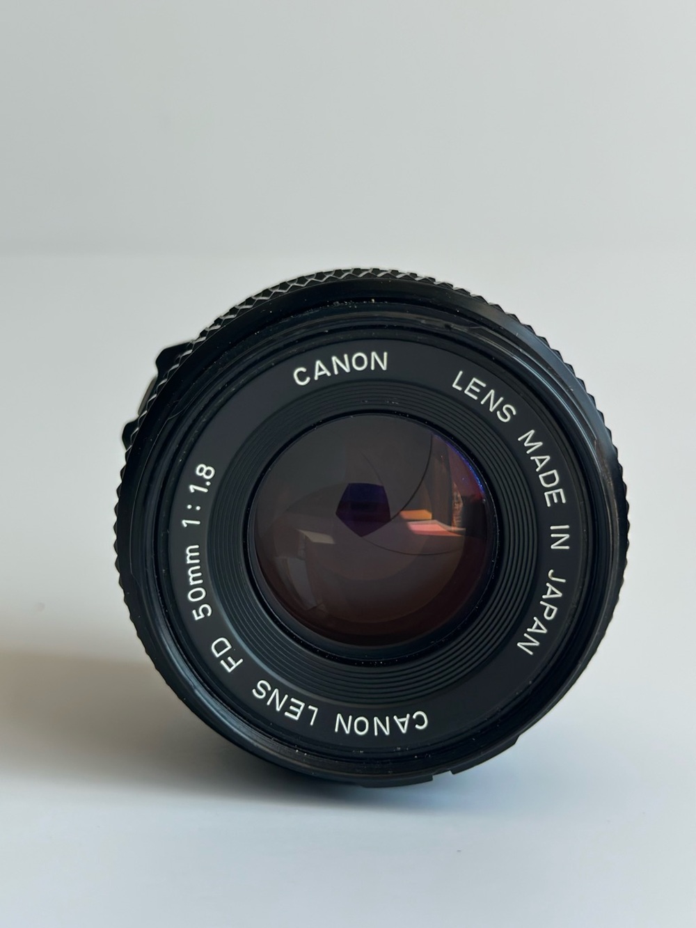 Canon 50mm f/1.8 FD Camera Lens - Black